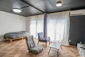 のマンスリーマンション・ウィークリーマンション「デザイナーズ✨無料Wi-Fi/駐車場付✨家具家電付⭐TM21 201号室(No.1344127)」メイン画像