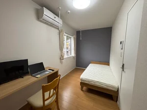 柏市のマンスリーマンション・ウィークリーマンション「🔷🔹🔸🔶⭐2023年築⭐1Kタイプ⭐宅配BOX⭐1階角部屋⭐浴室乾燥機⭐【禁煙&Wi-Fi無料】⭐🔶🔸🔹🔷「K46」 203・1K(No.1344476)」メイン画像