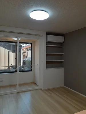 のマンスリーマンション・ウィークリーマンション「レインボー稲荷口 102・洋室(No.1346128)」メイン画像