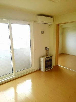 のマンスリーマンション・ウィークリーマンション「ラ・パーチェ上江別Ｂ 201・洋室(No.1352242)」メイン画像