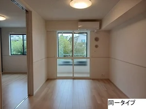 福井県のマンスリーマンション・ウィークリーマンション「ビレッジ　ハイマウンテン　Ｂ 103・洋室(No.1352794)」メイン画像