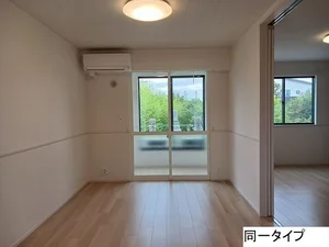 福井県のマンスリーマンション・ウィークリーマンション「ビレッジ　ハイマウンテン　Ｂ 101・洋室(No.1352796)」メイン画像