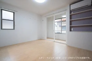 秋田市のマンスリーマンション・ウィークリーマンション「山王６丁目アパート 101・洋室(No.1357518)」メイン画像