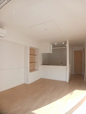 大阪府のマンスリーマンション・ウィークリーマンション「クロスロード・シン 203・洋室(No.1358115)」メイン画像