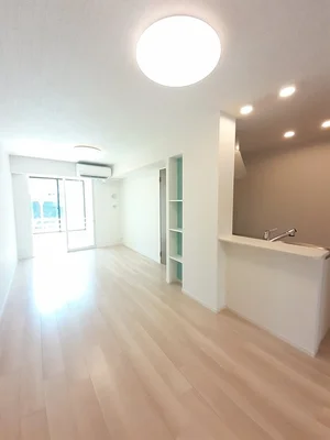 福山市のマンスリーマンション・ウィークリーマンション「ラメール　ブルー 103・洋室(No.1358683)」メイン画像