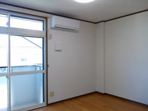 能代市のマンスリーマンション・ウィークリーマンション「シャンポワール 201・洋室(No.1359398)」メイン画像