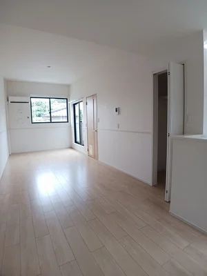 岡山県のマンスリーマンション・ウィークリーマンション「パークサイド　ガーデン　ＨＫ 101・洋室(No.1360131)」メイン画像