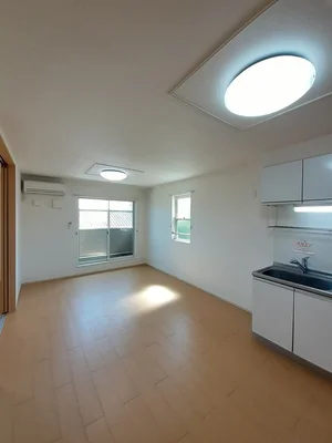 香川県のマンスリーマンション・ウィークリーマンション「アスランリバーウエストＡ 203・洋室(No.1361079)」メイン画像