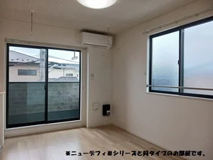 のマンスリーマンション・ウィークリーマンション「雀宮町アパート 205・洋室(No.1362216)」メイン画像