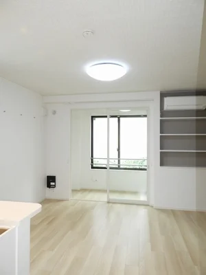 広島県のマンスリーマンション・ウィークリーマンション「Ｌ．ラシック　古市橋 101・洋室(No.1363770)」メイン画像