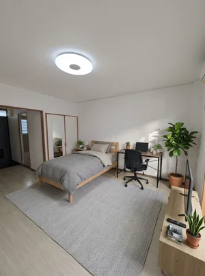 のマンスリーマンション・ウィークリーマンション「岩波駅徒歩9分＆駐車場1台付✨家具家電付 201[G003](No.1364486)」メイン画像