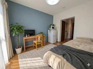 藤枝市のマンスリーマンション・ウィークリーマンション「【藤枝駅7分】出張に最適✨Wi-Fi無料＆家具家電付きで生活ラクに 306[F006](No.1364749)」メイン画像