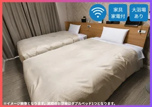 九州大学病院周辺のマンスリーマンション・ウィークリーマンション「★2026年夏内装フルリニューアル★ニューガイアリルーム薬院駅前No.21 1号室(No.1367067)」メイン画像