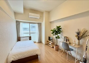 岐阜県のマンスリーマンション・ウィークリーマンション「【岐阜市徹明通/名鉄岐阜駅徒歩17分/駐車場有/スマートTV設置/Wi-Fi無料】（マンスリーベースＪＰNo.025） 202(No.1367155)」メイン画像