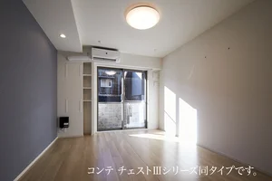 和歌山駅（和歌山県）のマンスリーマンション・ウィークリーマンション「ヒカルサ和歌山鳴神Ⅱ 301・洋室(No.1370409)」メイン画像