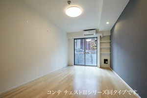 和歌山市のマンスリーマンション・ウィークリーマンション「ヒカルサ和歌山鳴神Ⅱ 106・洋室(No.1370415)」メイン画像