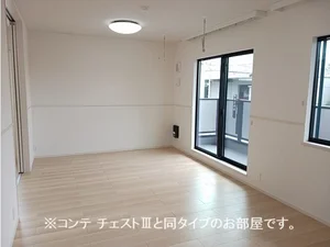 武蔵浦和駅（埼玉県）のマンスリーマンション・ウィークリーマンション「コスモステラス　ウエスト 201・洋室(No.1374393)」メイン画像