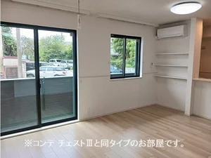 のマンスリーマンション・ウィークリーマンション「コスモステラス　ウエスト 101・洋室(No.1374396)」メイン画像