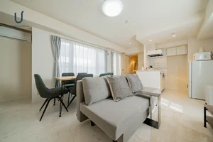 北海商科大学周辺のマンスリーマンション・ウィークリーマンション「unito residence SAPPORO Susukino West 603・2DK(No.1374489)」メイン画像