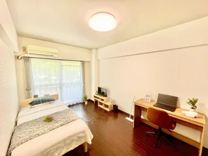 名古屋市中川区のマンスリーマンション・ウィークリーマンション「【名古屋市中川区/高畑駅徒歩7分/駐車場/バストイレ別/オートロック/エレベーター/自転車駐輪可能】ハウザー高畑 2D・1K(No.1374623)」メイン画像