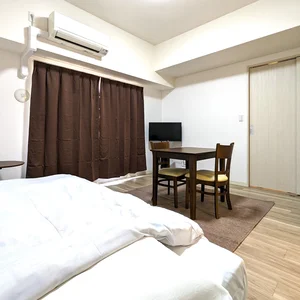 のマンスリーマンション・ウィークリーマンション「「洋室8.8帖・無線インターネット繋ぎ放題」ララプレイス ザ・京橋ステラ 🚭（No.1594030）(No.1376797)」メイン画像