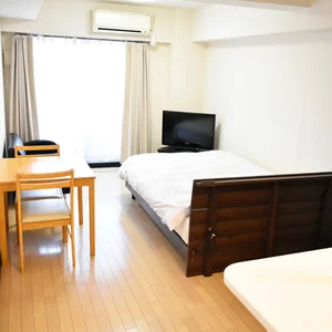 のマンスリーマンション・ウィークリーマンション「「無線ネットつなぎ放題。角部屋・12.5帖のカウンターキッチン」アスヴェル大阪城WESTⅡ（No.5236021）(No.1376801)」メイン画像