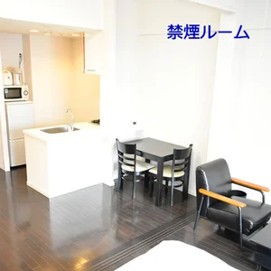 大阪府のマンスリーマンション・ウィークリーマンション「「広々1DK！カウンターキッチンのお部屋♪」KAISEI梅田🚭　（No.1254030）(No.1378035)」メイン画像