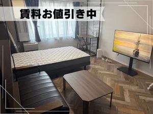 札幌市中央区の家具家電付きマンスリーマンション「【Wi-FI無料♪駅チカ】シャトーステイ札幌創成川通 1R(No.1378049)」メイン画像