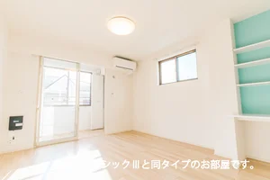のマンスリーマンション・ウィークリーマンション「シャリオ　バシェ 202・洋室(No.1380345)」メイン画像