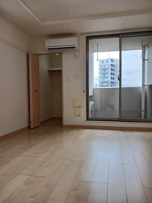 松山市駅（愛媛県）のマンスリーマンション・ウィークリーマンション「アライブ・スクエア 301・洋室(No.1381383)」メイン画像