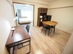 のマンスリーマンション・ウィークリーマンション「【新規CP中★日額2,000円OFF】築古も室内綺麗・35㎡広々1DK｜中野坂上徒歩3分｜新品家具家電・Wi-Fi無料 202号室・1DK(No.1383161)」メイン画像