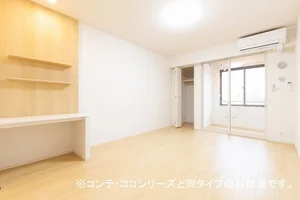 長崎県のマンスリーマンション・ウィークリーマンション「パークサイド　クレハ　Ⅲ 102・洋室(No.1383921)」メイン画像