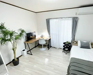 井野駅（群馬県）のマンスリーマンション・ウィークリーマンション「【ドン・キホーテまで徒歩１分♪】【Wi-Fi無料☆】マンスリータウン問屋町西Ａ 208(No.1385490)」メイン画像