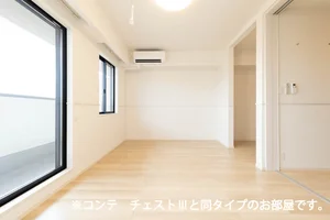 のマンスリーマンション・ウィークリーマンション「ユニゾン　アザレアⅡ 302・洋室(No.1388462)」メイン画像
