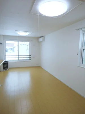 河東郡音更町のマンスリーマンション・ウィークリーマンション「ベルメゾン　中鈴蘭Ⅱ 101・洋室(No.1394728)」メイン画像
