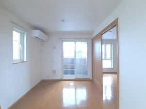 大館市のマンスリーマンション・ウィークリーマンション「リバーストーンＡ 204・洋室(No.1396001)」メイン画像