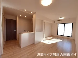 長野市篠ノ井二ツ柳（長野県）のマンスリーマンション・ウィークリーマンション「ヴィジェール 201・洋室(No.1396097)」メイン画像