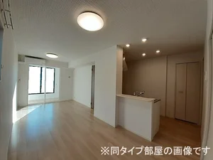 長野市篠ノ井二ツ柳（長野県）のマンスリーマンション・ウィークリーマンション「ヴィジェール 103・洋室(No.1396098)」メイン画像