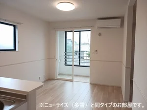 山形市のマンスリーマンション・ウィークリーマンション「メア　ヒュッゲ 203・洋室(No.1396968)」メイン画像