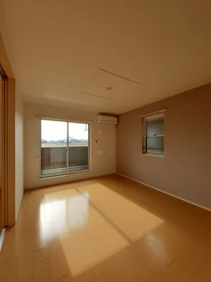 高松市のマンスリーマンション・ウィークリーマンション「オーブ下田井Ｃ 204・洋室(No.1398316)」メイン画像
