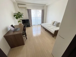徳島県のマンスリーマンション・ウィークリーマンション「【M112】角部屋✨南向き・24時間換気システム・オール電化 1DK(No.1398806)」メイン画像