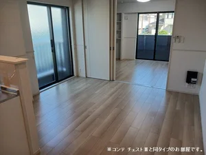 君津市のマンスリーマンション・ウィークリーマンション「ルポン　ボヌール 201・洋室(No.1402723)」メイン画像