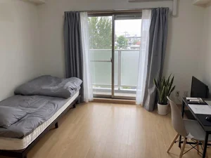 淡路市のマンスリーマンション・ウィークリーマンション「【津名一宮IC車6分/角部屋】淡路市中心の志筑エリア✨駐車場1台込🚗・Wi-Fi完備の快適1Kマンスリー✨【M113】(No.1403057)」メイン画像