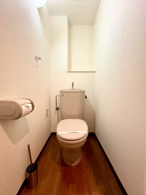 清潔感のあるトイレになっています♪