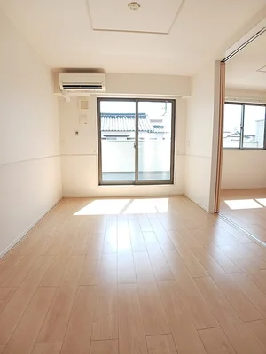 倉敷駅（岡山県）・倉敷市駅（岡山県）のマンスリーマンション・ウィークリーマンション「メゾンソレイユ亀島第２公園前Ｂ 203・洋室(No.1406009)」メイン画像