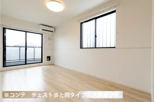 埼玉県のマンスリーマンション・ウィークリーマンション「ヒカルサさいたまサクラ 205・洋室(No.1407356)」メイン画像