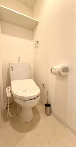 清潔感のあるトイレになっています♪
