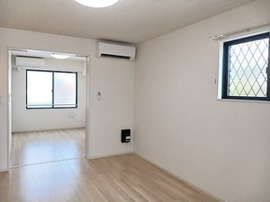 栃木県のマンスリーマンション・ウィークリーマンション「バリーフィールド　Ｂ 102・洋室(No.1410459)」メイン画像