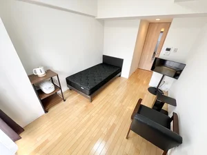 花隈駅（兵庫県）のマンスリーマンション・ウィークリーマンション「📣お値引き🈹キャンペーン✨Wi-Fi🛜レンタル可✨禁煙🚭	セミダブル🛌SステイRH神戸元町・県庁前(No.1412326)」メイン画像