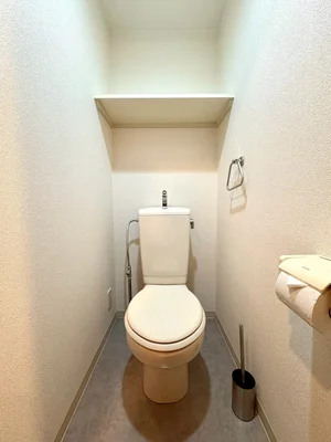 清潔感のあるトイレになっています♪